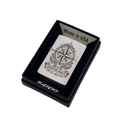 Personalisiertes Zippo Feuerzeug mit Gravur – Herzmotiv, Text, Logo oder Grafik