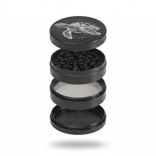Großer Aluminium-Grinder mit individueller Lasergravur