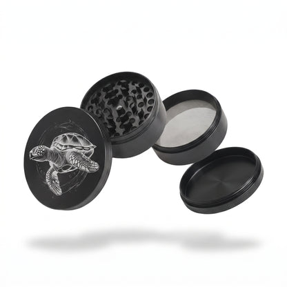 Großer Aluminium-Grinder mit individueller Lasergravur