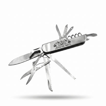 Personalisiertes 11-in-1 Multifunktions-Taschenmesser mit Gravur