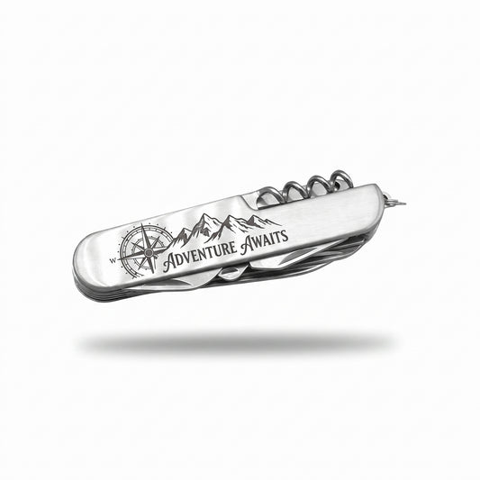 Personalisiertes 11-in-1 Multifunktions-Taschenmesser mit Gravur