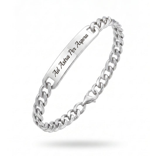 Edelstahlarmband mit persönlicher Gravur - Armband für Frauen