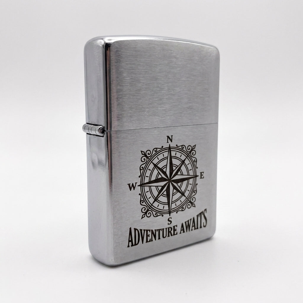 Personalisiertes Zippo Feuerzeug mit Gravur – Herzmotiv, Text, Logo oder Grafik