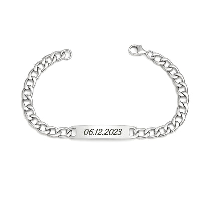 Edelstahlarmband mit persönlicher Gravur - Armband für Frauen