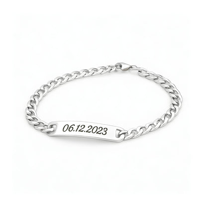 Edelstahlarmband mit persönlicher Gravur - Armband für Frauen