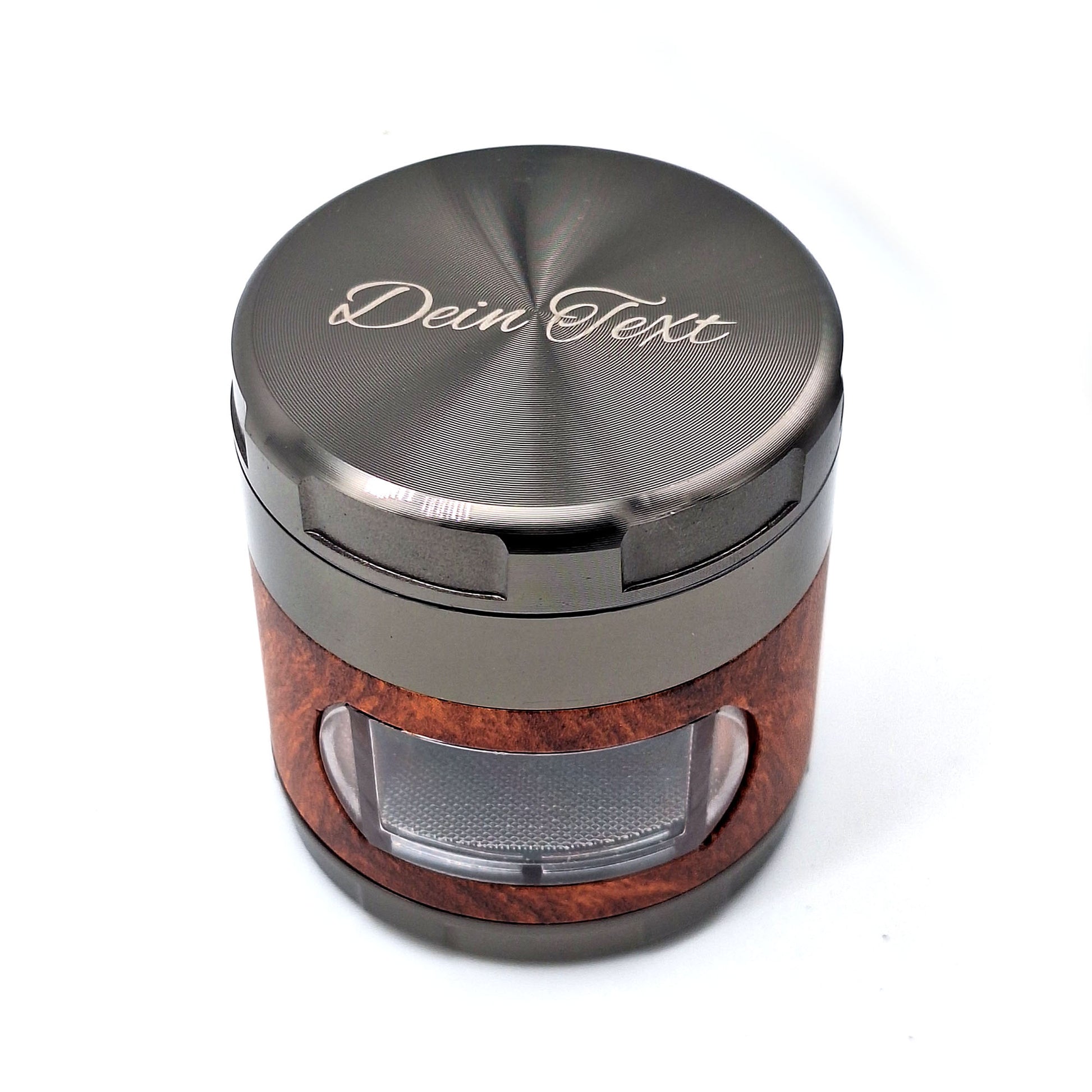grinder mit aufbewahrung Grinder mit entnehmbarem Fach - personalisierbar