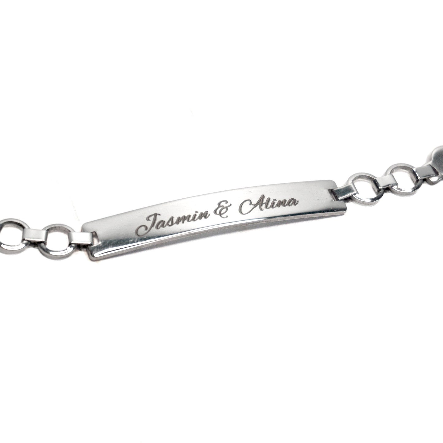 Ladies bracelet with personal inscription - Ladies bracelet - Engraving