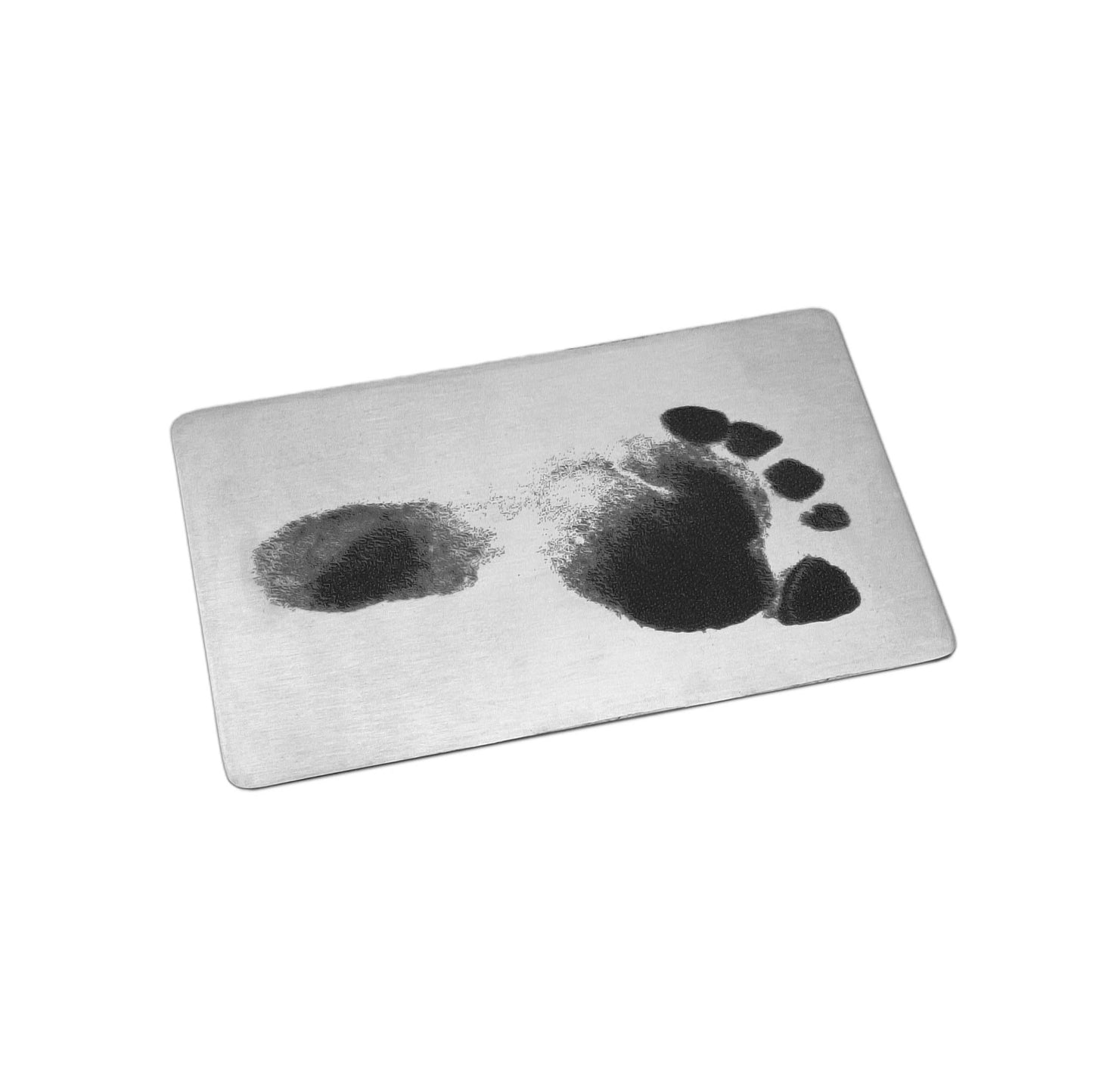 Edelstahlkarte mit individueller Lasergravur - Visitenkarte / VIP-Pass aus Edelstahl