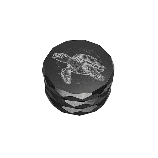 Premium Grinder mit individuellem Foto oder Text - persönliche Lasergravur