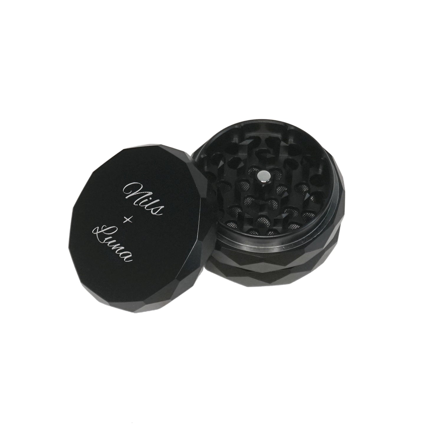 Premium Grinder mit individuellem Foto oder Text - persönliche Lasergravur