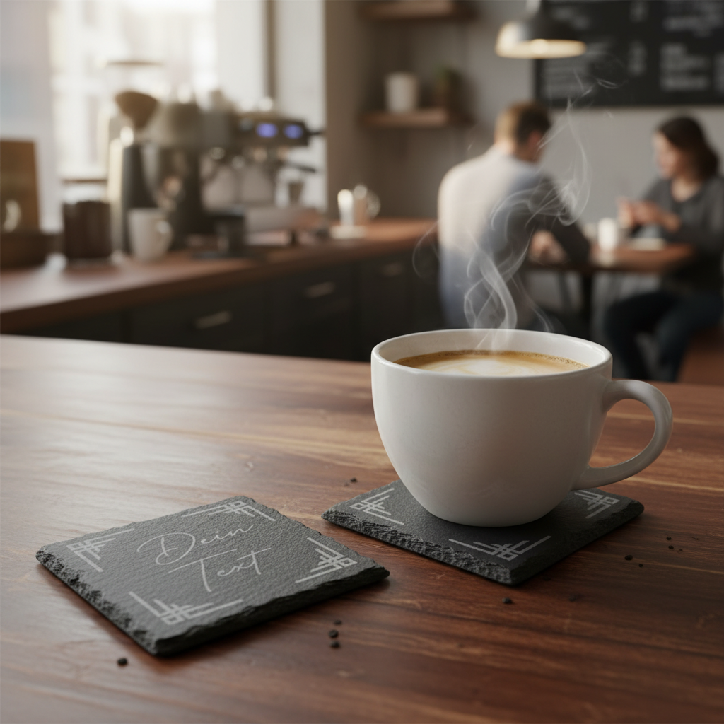 Slate board with motif as desired - personalized text - slate